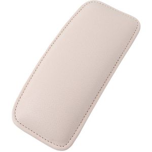 Leer Knie Pad Voor Auto Interieur Kussen Comfortabele Elastische Kussen Memory Foam Universele Dij Ondersteuning Accessoires 18X8.2cm