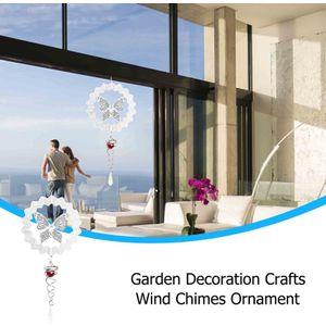 Outdoor Living Windgong Yard Tuin Spinner Wind Chime Met Spiraal Staart Bal Muur Opknoping Home Decor Decoratie Wind # yg