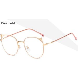 Vrouwen onregelmatige Brilmonturen Mode Kleine Bee Transparant Glazen Bijziendheid Verziend Lezen Bril Frame 5 Kleur N5