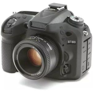Zachte Siliconen Rubber Camera Body Case Cover Voor Nikon D7100 D7200 Camera Tas Beschermende Shell Cover