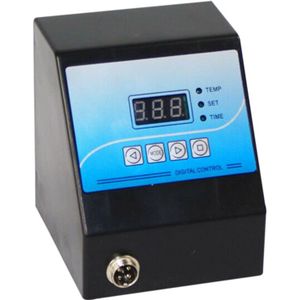 Digitale Control Box Warmte Pers Digitale Temperatuur Controller Voor Mok/Plaat/Steen Foto/T-shirt Zwart