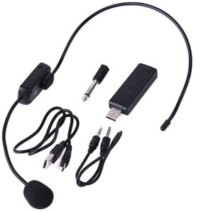 Uhf Draadloze Microfoons Stage Draadloze Headset Microfoon Systeem Mic Voor Luidspreker Onderwijs Vergadering Gids Stage Karaoke