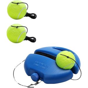 Zware Tennis Training Aids Tool Met Elastische Touw Bal Praktijk Self-Duty Rebound Tennis Trainer Partner Sparring Apparaat