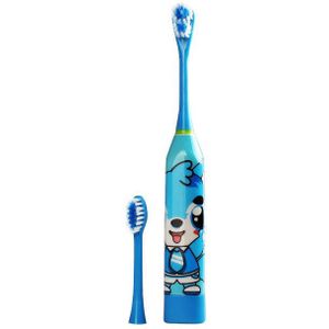 Kinderen Cartoon Patroon Elektrische Tandenborstel Kids Leuke Zachte 2pcs Dubbelzijdig Schoon Vervang Head Veiligheid Tandenborstel