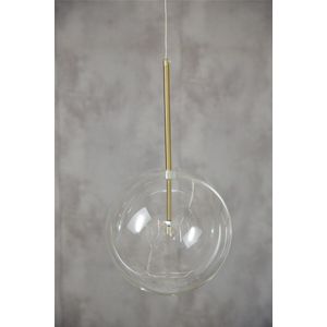 Nordic Glass Hanglampen Globe Chrome Glazen Bal Hanglamp Eetkamer Keuken Opknoping Lamp Decor Verlichtingsarmaturen