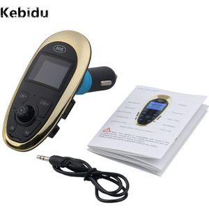 Kebidu MP3 Spelers Auto Bluetooth Zender Auto Bluetooth Handsfree Dual Usb Zender