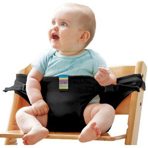 Baby Draagbare Stoel Kinderen Stoel Reizen Opvouwbare Wasbare Baby Dining Hoge Eetkamer Cover Seat Veiligheid Belt Extra Riem