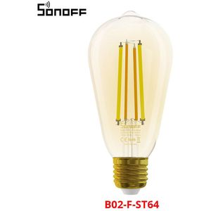 Itead Sonoff B02-F-A60/ B02-F-ST64 Wifi Led Gloeilamp 7 W Dual-Color Smart Dimbare Lamp E27 Werkt Met alexa Google Thuis