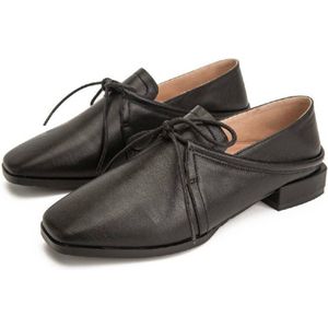 Britse Vrouwen Loafers Abrikoos Zwart Soft PU Lederen Ronde Neus Flats Vrouwelijke Kantoor Comfortabele Slip-on Driving Mocassins I3-31