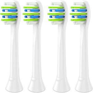 4 Stks/partij Vervangende Opzetborstels Voor Nbhbj Ksonicare Diamondclean Hydroclean Zwart HX9054p Elektrische Tandenborstel Heads