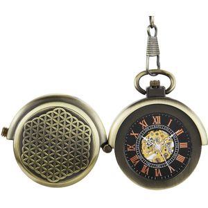Retro Hollow Draaitafel Case Mechanisch Zakhorloge Skeleton Steampunk Romeinse Cijfers Hand-Kronkelende Horloges Reloj De Bolsillo