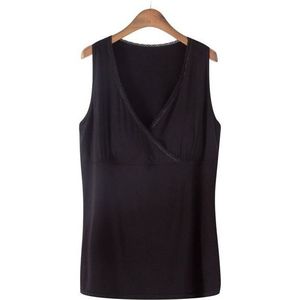 Zomer Zwangere Vrouwen Modale Borstvoeding Nursing Bras Tank Top Moederschap Kleren Hals Mouwloze Side Ruches Vest Y15