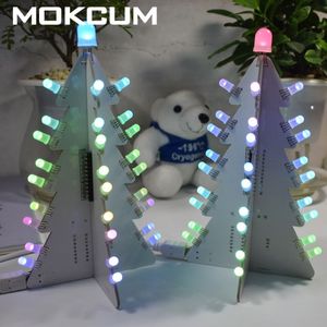 Mini Usb Diy Kit Rgb Flash Led Circuit Led Module Led-lampjes Pixel Led Kleurrijke Kerstbomen Led Kit pixel Led Pixel