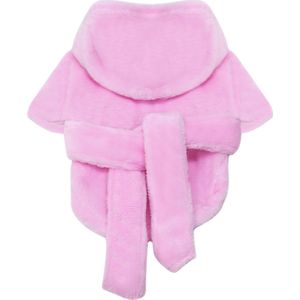 Thuis Comfortabele Huisdier Jumpsuit Solid Winter Warm Casual Badjas Jassen Hond Pyjama Zachte Mode Voor Puppy Hoodie Kleding Leuke