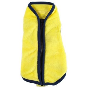 Hond Kleding Coltrui Fleece Vest Zip Up Jas Hond Koud Weer Warm Dubbelzijdig Mouwloze Jas