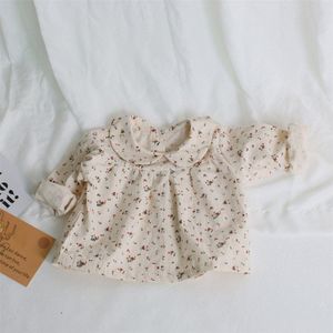 Meisjes Kleding Lange Mouwen Voor Meisjes Blouse Katoenen Baby Meisjes Prinses Bloemen Shirts Peuter Casual Tops Cozy Kinderen