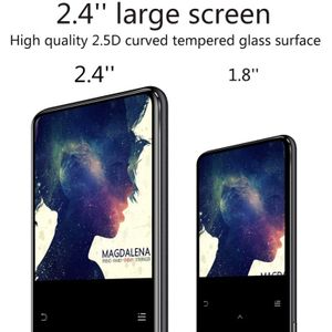 MP4 Speler Met Bluetooth 8 Gb/16 Gb/32 Gb/40 Gb Speaker Muziekspeler Met Touch sleutel Fm Radio Video Spelen Hifi Speler MP4 Walkman