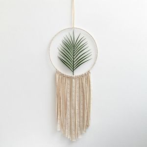 Macrame Dream Catcher Mandala Tapijt Muur Opknoping Hand-geweven Tapijt Woonkamer Slaapkamer Decoratie Wedding Boho Decor