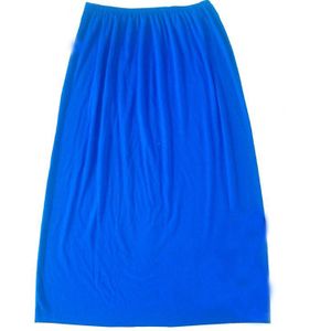 Vrouwen Half Slips Solid Casual Petticoat Rok Knie Lengte Jurk Dame Onderrokken Vestidos Dieptepunt Rokken Onderjurk Sleepwears