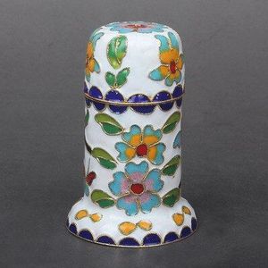1 PCS Multicolor Beijing Beschikt Ambachten Cloisonne Tandenstoker