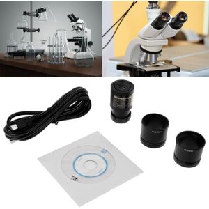 Hd Cmos 2.0MP Usb Elektronische Oculair Microscoop Camera Montage Maat 23.2Mm Met Ring Adapters 30Mm 30.5Mm
