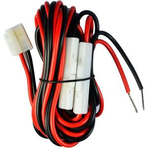 Dc Power Cable Koord Voor Mobiele Radio Voor Kenwood TM-241 TM261 Yaesu FT-7800R T Vorm