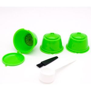 Fit Voor Dolce Gusto Koffie Capsule Plastic Capsule Hervulbare Herbruikbare Compatibel Met Nescafe Dolce Gusto Refill Cup Gebruik 100tim