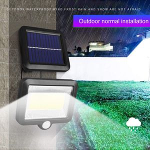 56LED Split Zonne-energie Inductie Wandlamp Aparte Indoor Outdoor Patio Licht Garage Licht