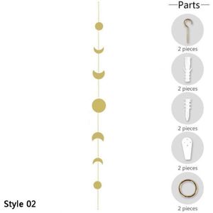 Rolin Roly Hangende sieradenorganizer voor aan de muur, oorbelhouder, organizer, oorbelstandaard, sieradenhouder, halsketting en armband, opbergrek