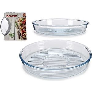 Fontein Transparant Glas Kristal (32X6X32 Cm)