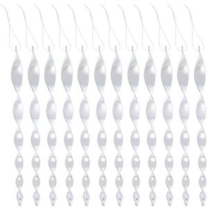 12Pcs Spiraal Om Reflecterende Staaf Vogel Afstotend Rodbird Repeller Roterende Staaf Reflecterende Staaf Milieubescherming