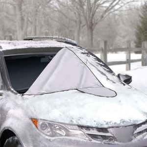 Universele Voorruit Zonnescherm Opvouwbare Voor-en Achterruit Zonneklep Winddicht Sneeuw Auto Styling Beschermende Artikelen