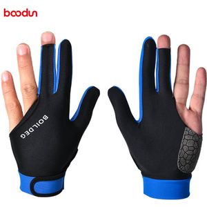 Boodun 1Pcs Hoge Elastische Mannen Vrouwen Biljart Handschoenen Voor Linkerhand Spandex Microfiber Zwembad Handschoen Tafel Game Snooker accessoires