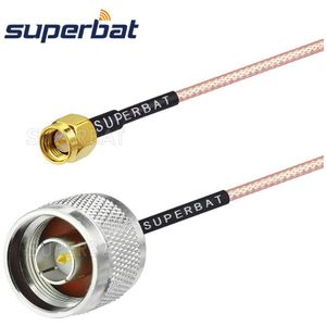 Superbat N Stekker Naar Sma Male Connector Recht Pigtail Coax Kabel RG316 40Cm Voor Wiireless Antenne Ieee 802.11 A/B/G/N