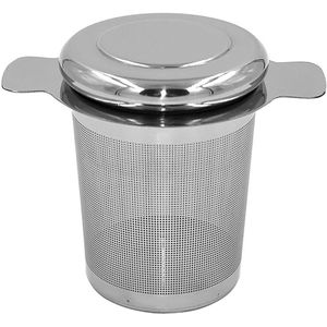 Rvs Mesh Thee-ei Metalen Cup Zeef Thee Blad Filter Zeef