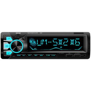 Labo Autoradio 1din Autoradio Aux Ingang Ontvanger Bluetooth Stereo Radio MP3 Multimedia Speler Ondersteuning Fm/MP3/Wma /Usb/Sd-kaart