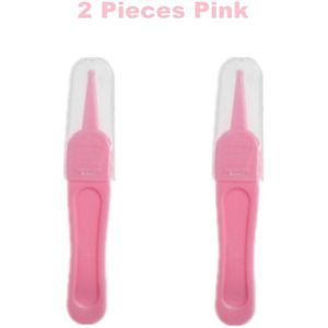 2 Stks/set Baby Baby Noise Booger Ear Wax Schoon Pincet Kind Zuigeling Gezondheidszorg Booger Schoner Clip Tweezer