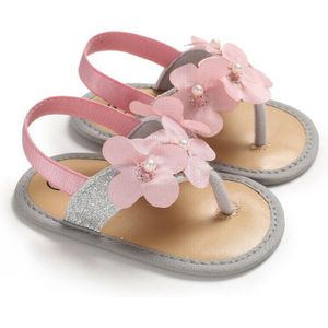 Baby Meisje Bloem Pailletten Schoenen Zomer Meisjes Sandalen Schoenen Prewalker