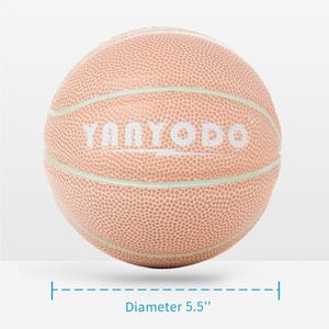Spel Basketbal Mini Maat 5.5 ""Training Baby Basketbal Zacht Sport Speelgoed Bal Voor Indoorkids Meerdere Kleur Basketbal