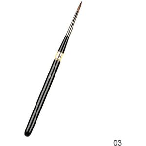 1Pc Artistieke Art Eekhoorn Haar Kwast Schilderij Borstels Afneembare Aquarel Borstel Voor Tekening Art Supplies