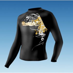 Gloednieuwe Lycra Rash Guard voor Mannen Lange Mouw Jacket Zwemmen Top Surfen Shirts Wetsuits Top Duiken Rashguard Badmode