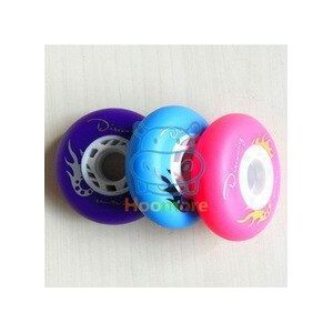 [72 Mm 76 Mm 80 Mm] Slide Schaatsen Wiel Met 90A Hardheid, blauw Paars Roze Duurzaam Pu Kleine Frosted Oppervlak