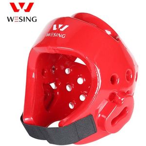 Wesing officiële winkel Taekwondo Helmen Mannen Vrouwen Taekwondo Hoofdbeschermer Training Head Protector Rood Blauw