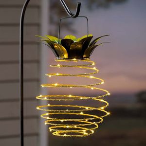 Zonne-energie Led Verlichting Tuin Yard Home Ananas Gazon Lamp Ornament Outdoor Decor Sculptuur Tuinbeelden Kerst Decor