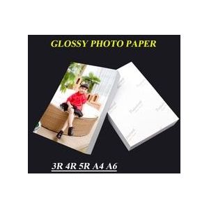 Fotopapier 3R 4R 5R A4 A6 100 Vel Inkjet Printer Hoge Glossy Fotografische Gecoat Afdrukken Papier