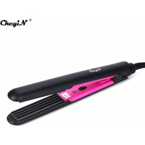 Professionele Keramische Haar Golfplaten Voor Wave Corrugation Strijkijzers Curling Stijltang Elektrische Haar Wave Flat Iron