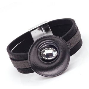 D &amp; D Brede Leren Armband Voor Vrouwen Sieraden Bohemian Boho Parel Metalen Charm Wrap Armband Femme Sieraden