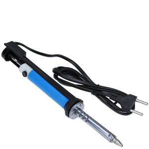 30W Elektrische Desoldeerpomp Soldeerbout Pen Lassen Zuig Verwarming Zuig Sucker Pen Met Nozzle Solderen Tool Eu Plug