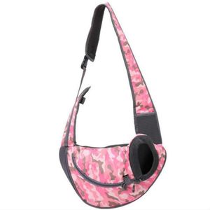 Pet Carrier Hand Gratis Sling Verstelbare Padded Strap Draagtas Ademend Schoudertas Veiligheidsgordel Draagtas Voor Kleine Hond kat