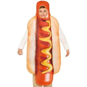 Halloween Family Look Carnaval Brood Hotdog Frieten Print Mouwloze Tops Stage Party Vest Cartoon Fancy Cosplay Kostuum